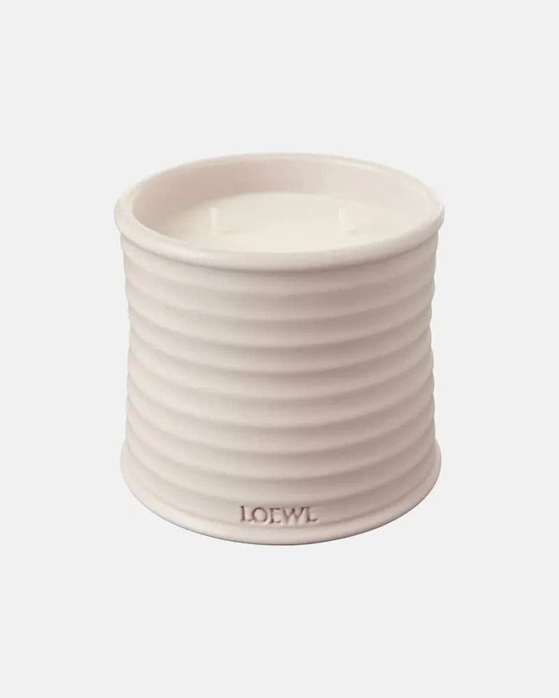 Loewe Home Scents Duftkerze Oregano Medium Weiß