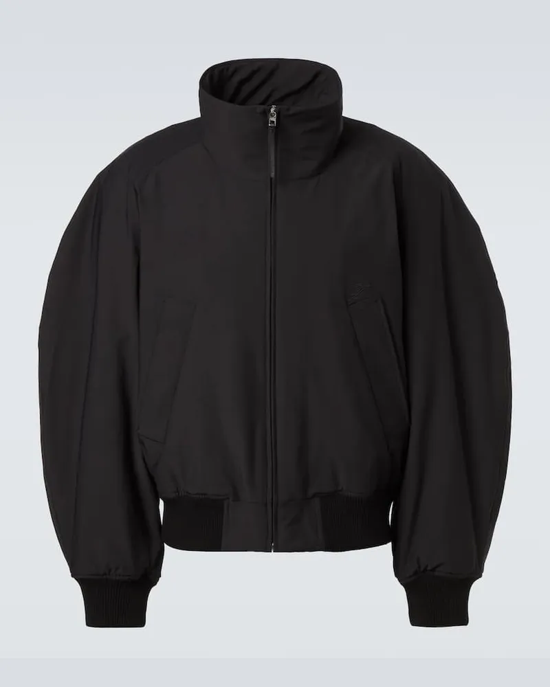 Jacquemus Oversize-Jacke Schwarz