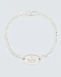 Gucci Armband Trademark aus Sterlingsilber Silber