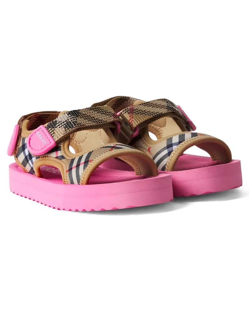 Burberry Sandalen Burberry Check Beige
