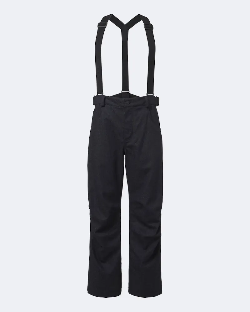 Moncler Skihose aus Schurwolle Blau