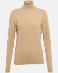 Miu Miu Rollkragenpullover aus Kaschmir Beige