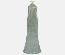 Robe Poseidon mit Pailletten