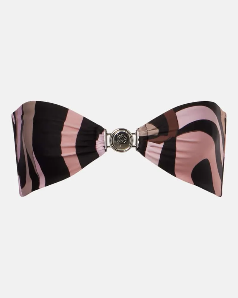 Emilio Pucci Bikini-Oberteil Marmo Beige