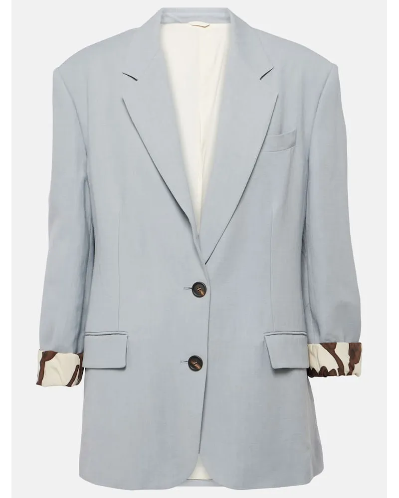 Brunello Cucinelli Blazer Blau