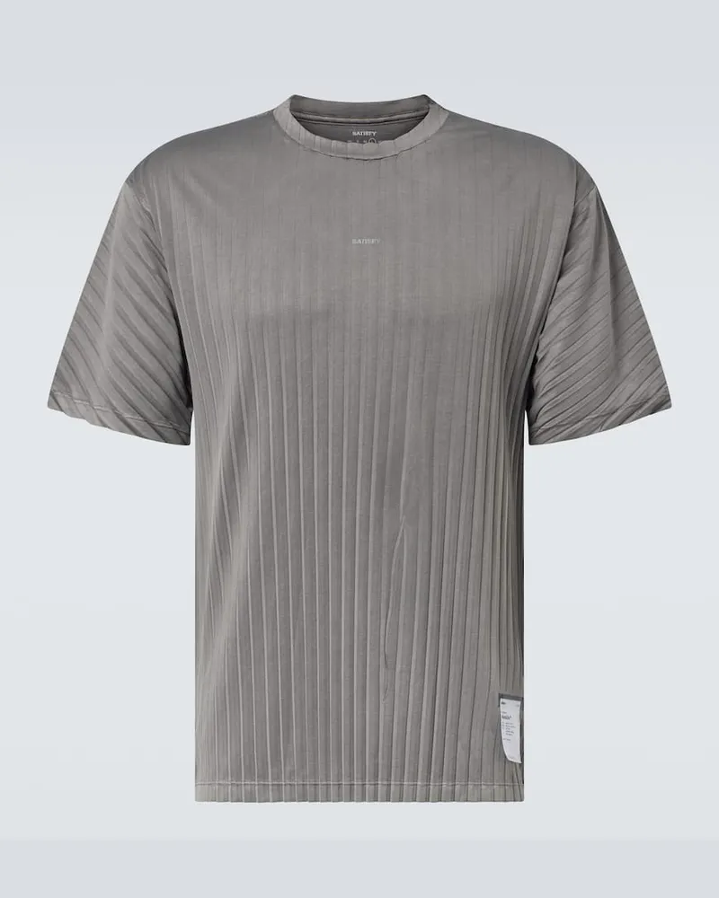 Satisfy T-Shirt AuraLite Grau