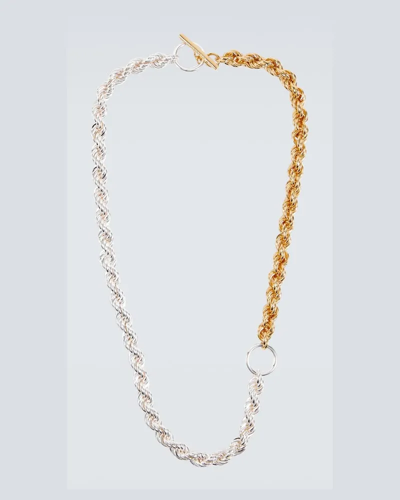 Jil Sander Halskette Chain Silber
