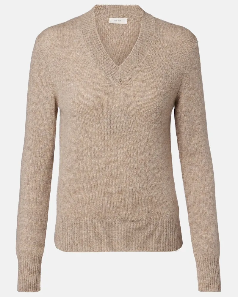 The Row Pullover Nalini aus Kaschmir Beige