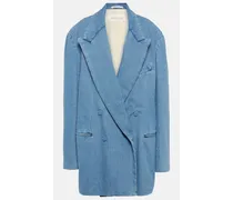 Oversize-Blazer aus Denim