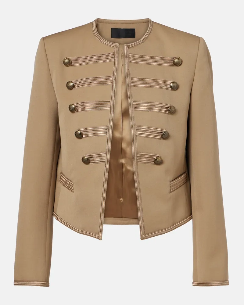 Nili Lotan Blondie Jacke aus Schurwolle Beige