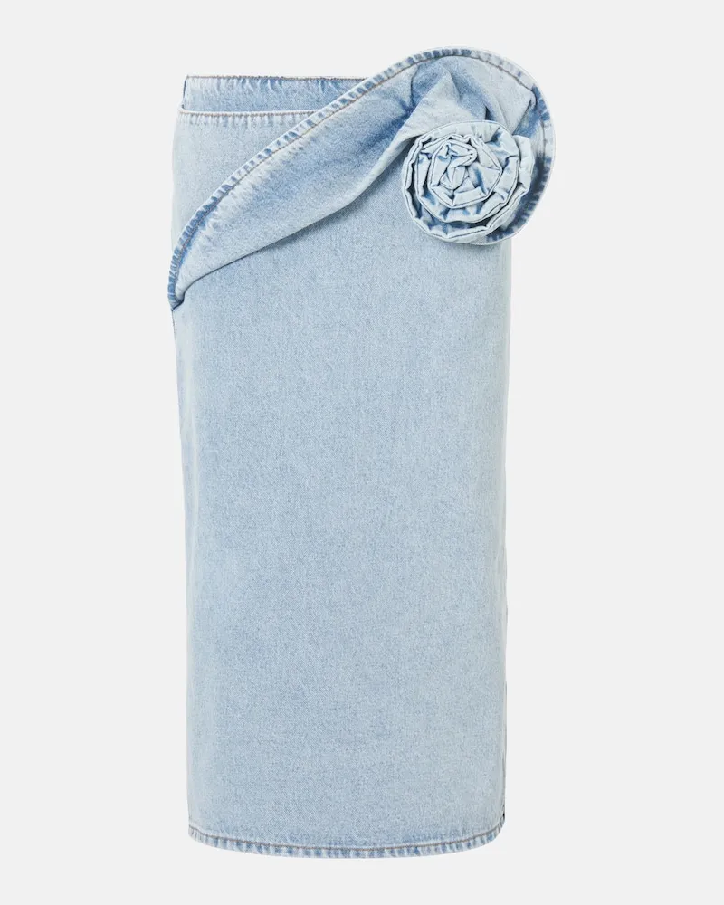 Magda Butrym Jeansrock Blau
