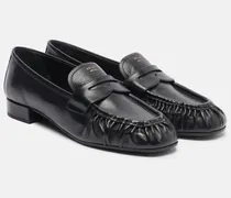 Loafers aus Leder