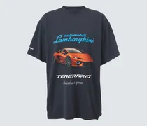X Automobili Lamborghini T-Shirt aus Baumwolle