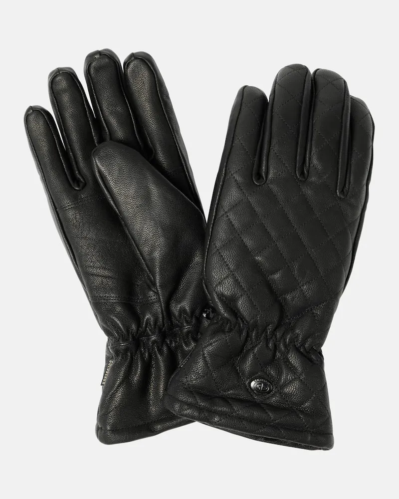 GOLDBERGH Skihandschuhe Nishi aus Leder Schwarz