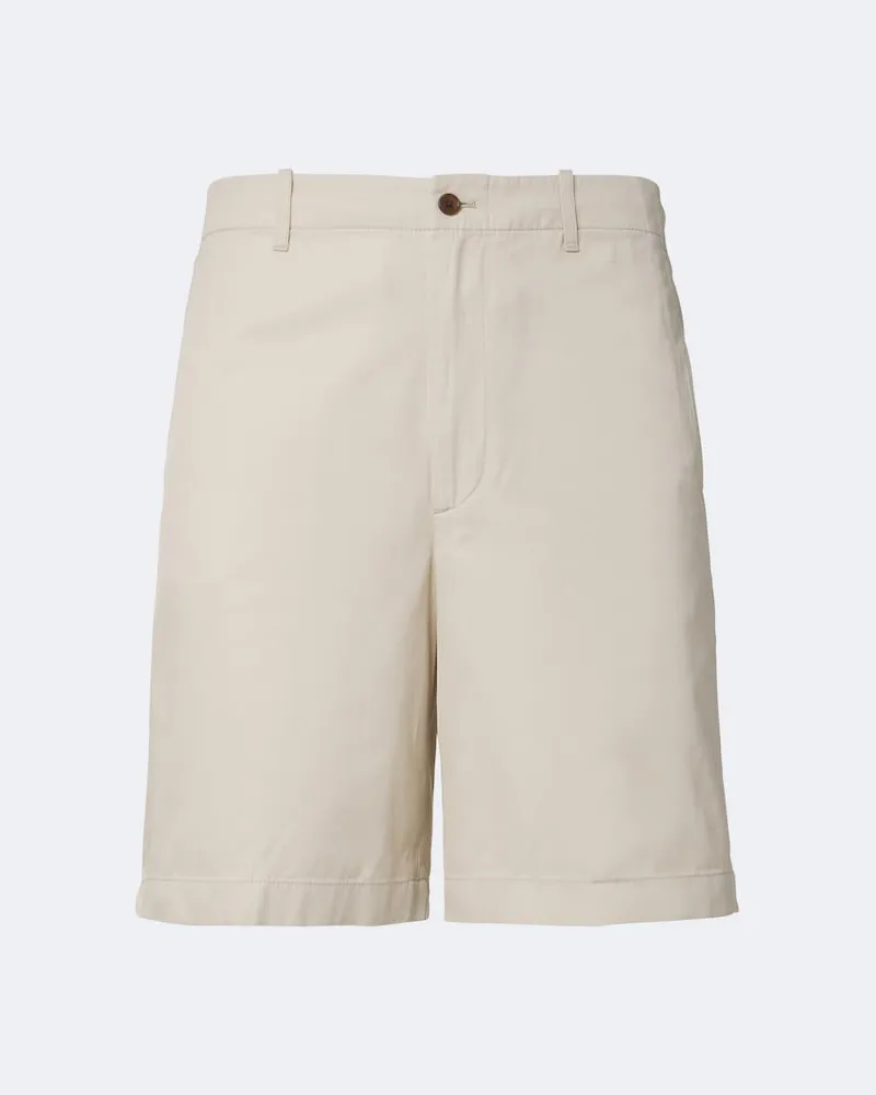 Dunhill Bermuda-Shorts aus Baumwolltwill Beige