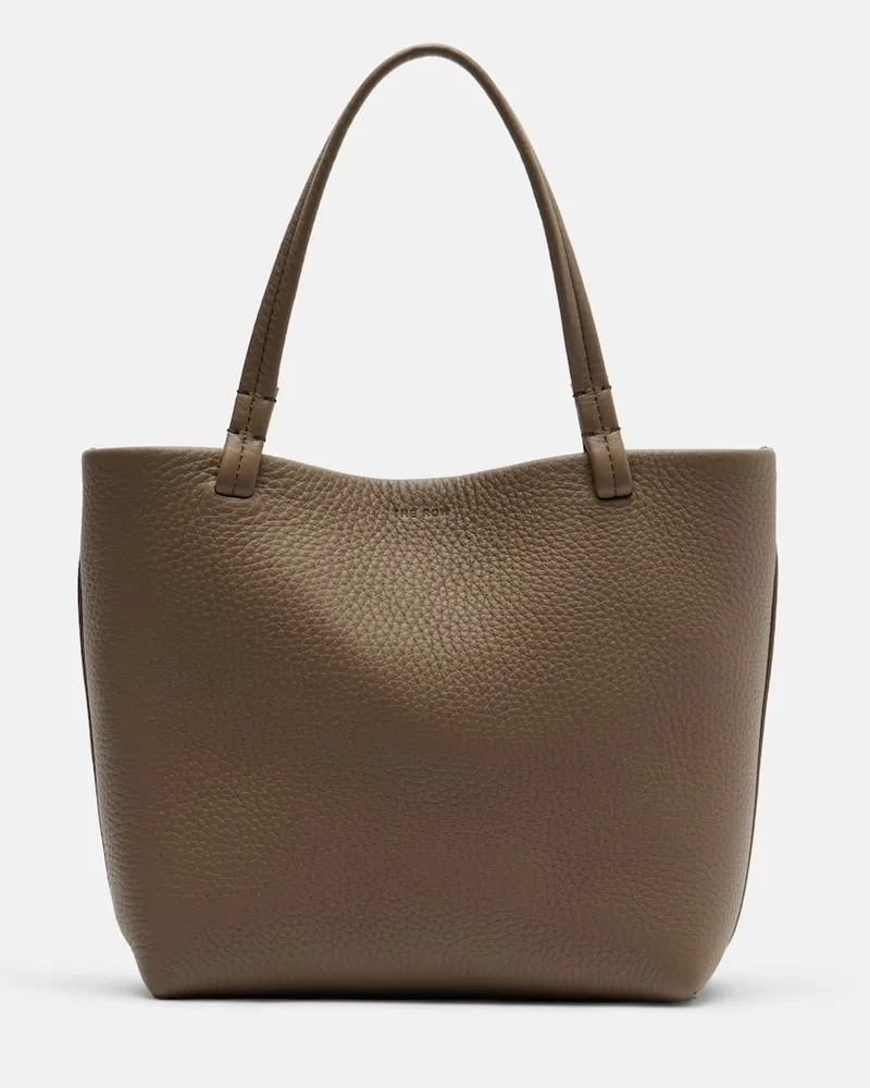 The Row Tote Bag Park Small aus Leder Grau