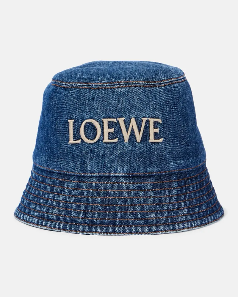 Loewe Paula's Ibiza Hut aus Denim Blau
