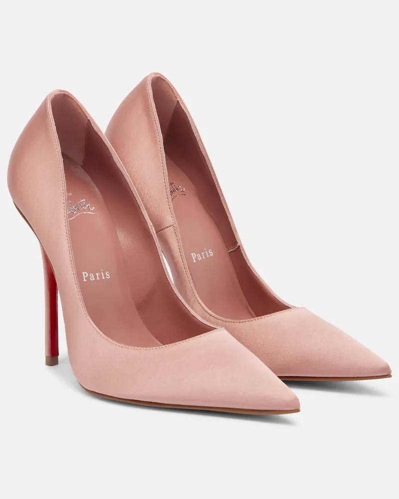 Christian Louboutin Pumps Miss Z 120 aus Satin Rosa