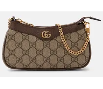 Schultertasche Ophidia Mini GG aus Canvas