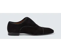 Oxford-Schuhe Alpha Male aus Veloursleder