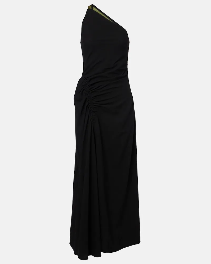 Proenza Schouler Maxikleid Sirena Schwarz