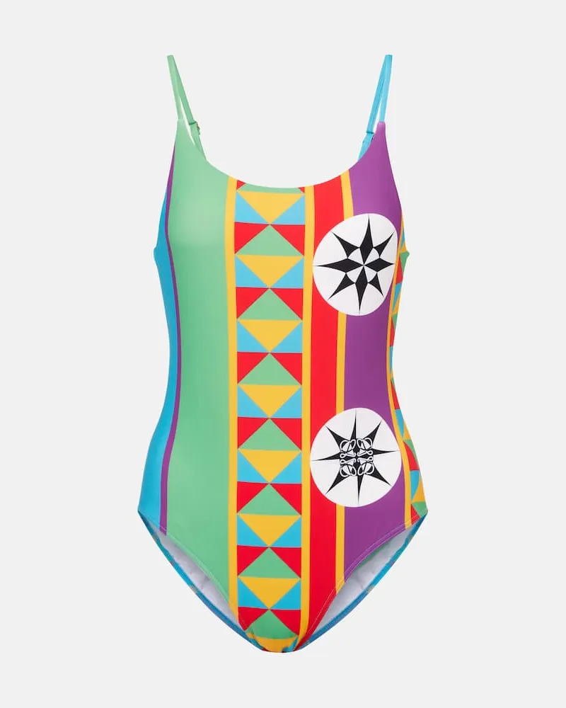 Loewe Paula Ibiza Bedruckter Badeanzug Multicolor
