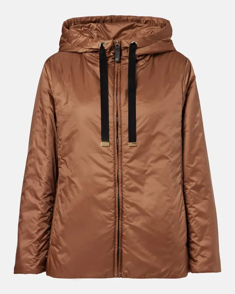 Max Mara Wattierte Jacke The Cube Greenh Braun