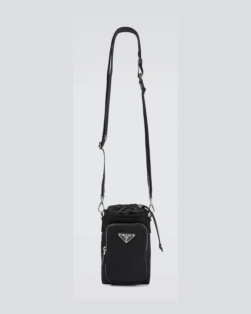 Prada Smartphone-Etui aus Re-Nylon Schwarz