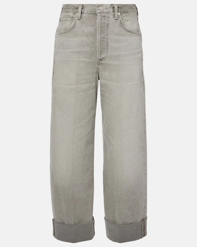 Citizens of humanity Wide-Leg Jeans Ayla Grau