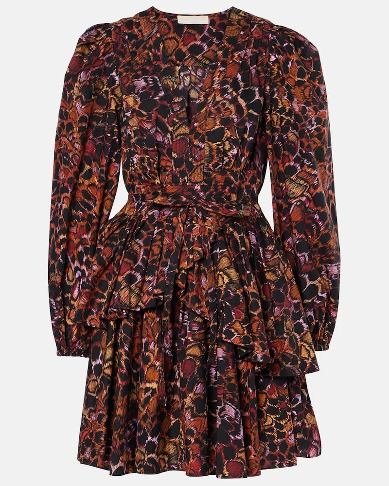 Ulla Johnson Minikleid Lulu aus Baumwolle Multicolor