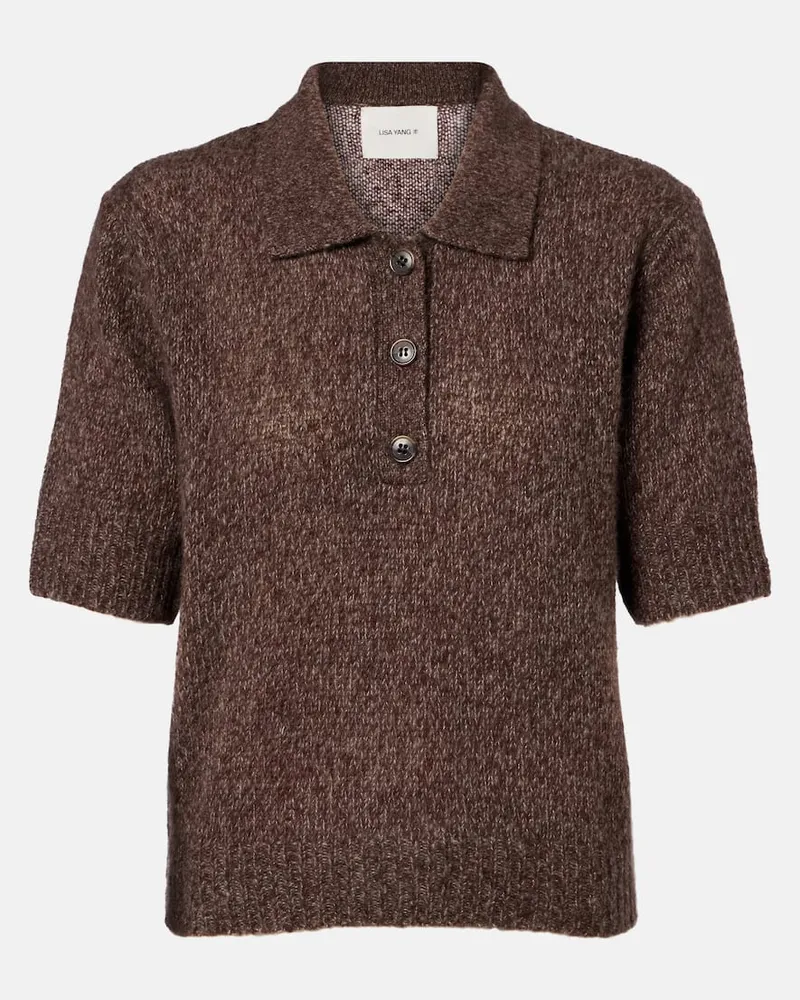 Lisa Yang Pullover Masy aus Kaschmir und Seide Braun