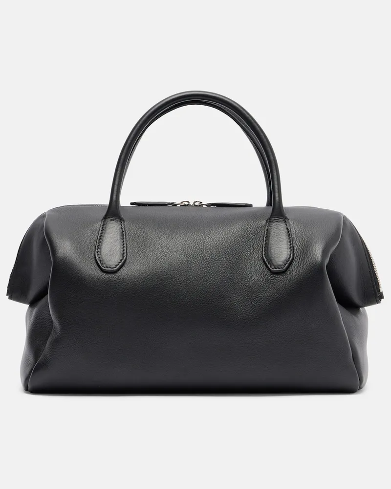 The Row Henkeltasche Faye aus Leder Schwarz