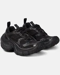 Balenciaga Sneakers 10XL aus Mesh Schwarz