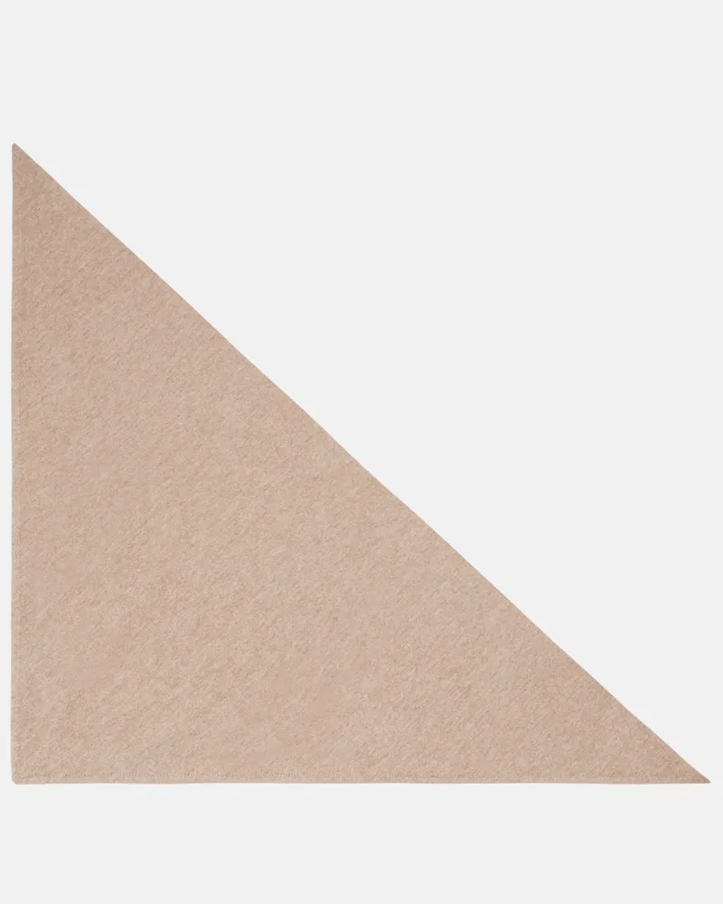 The Row Schal Leomine aus Kaschmir Beige