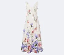 Cocktailkleid aus Baumwollpopeline