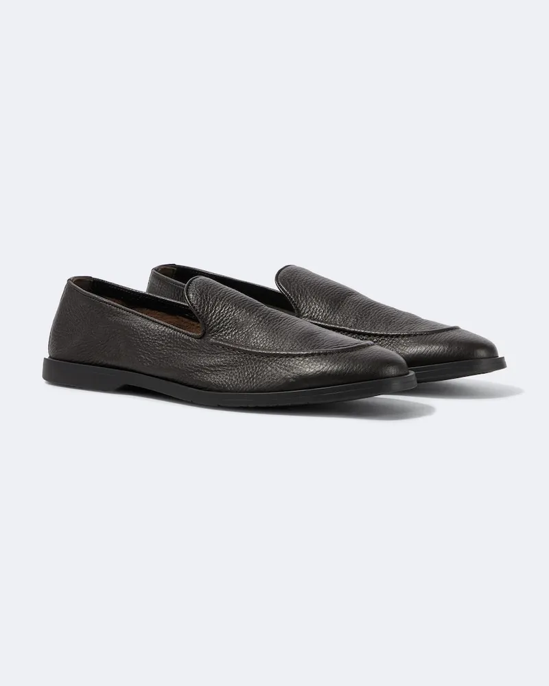 George Cleverley Loafers Cornwall aus Leder Braun