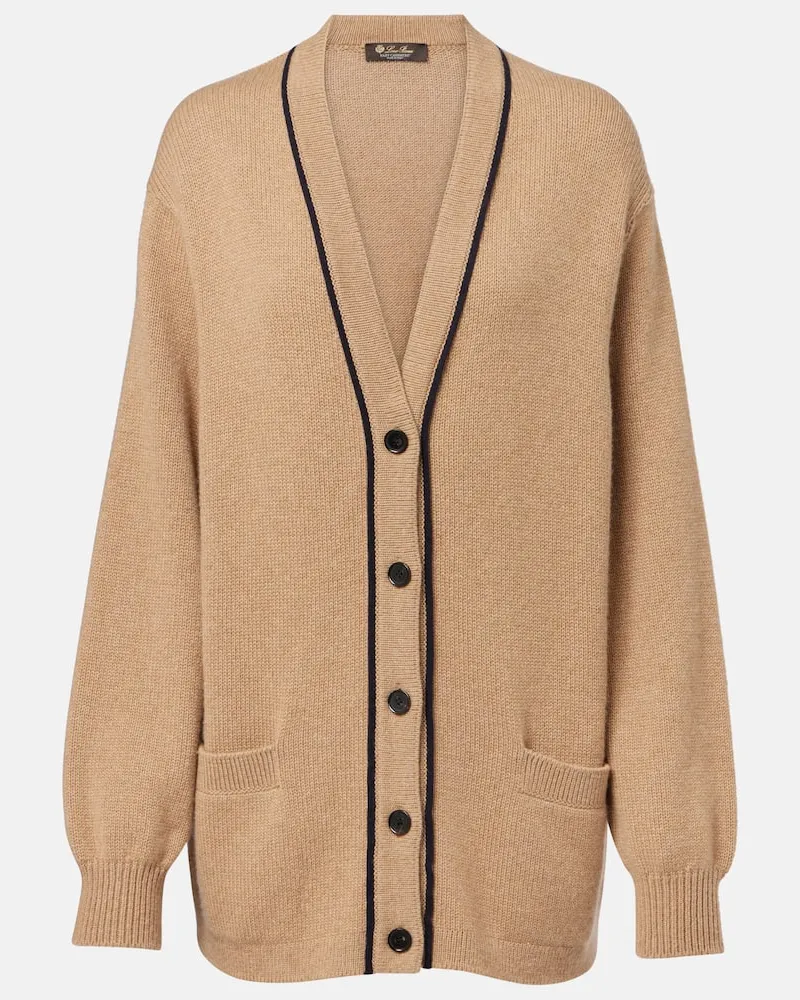 Loro Piana Cardigan aus Kaschmir Beige
