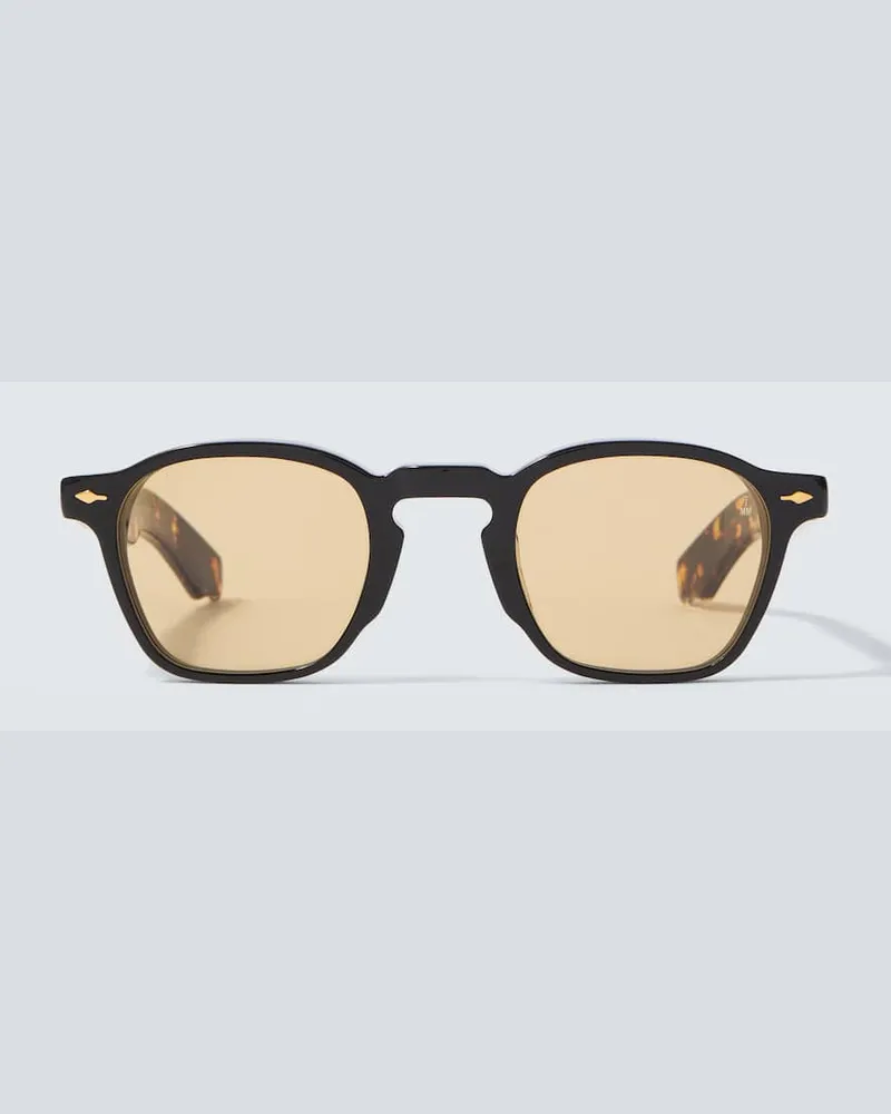 Jacques Marie Mage Runde Sonnenbrille Zephirin Schwarz
