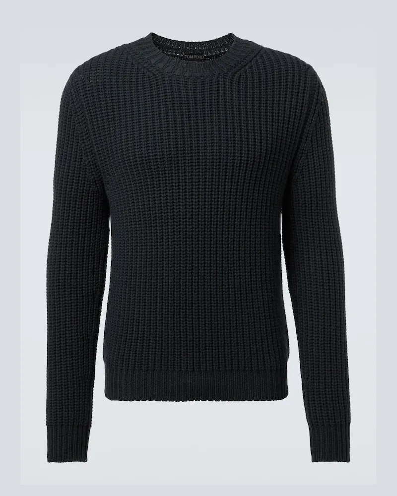 Tom Ford Pullover aus Wolle und Kaschmir Grün