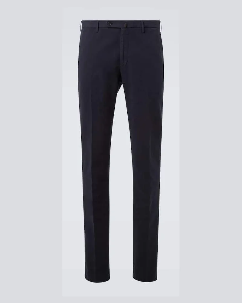 Slowear Chinohose aus Baumwolle Blau