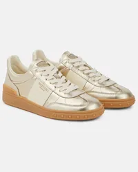 Valentino Garavani Sneakers Upvillage aus Metallic-Leder Multicolor