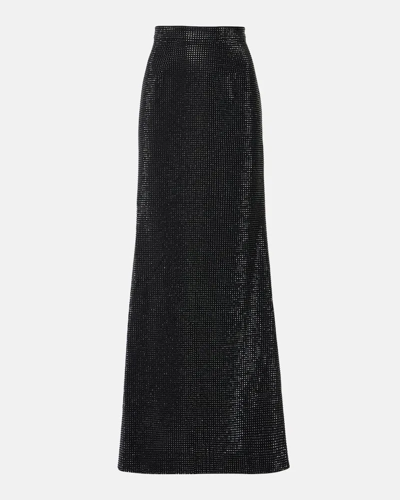 Roland Mouret Maxirock mit Kristallen Schwarz