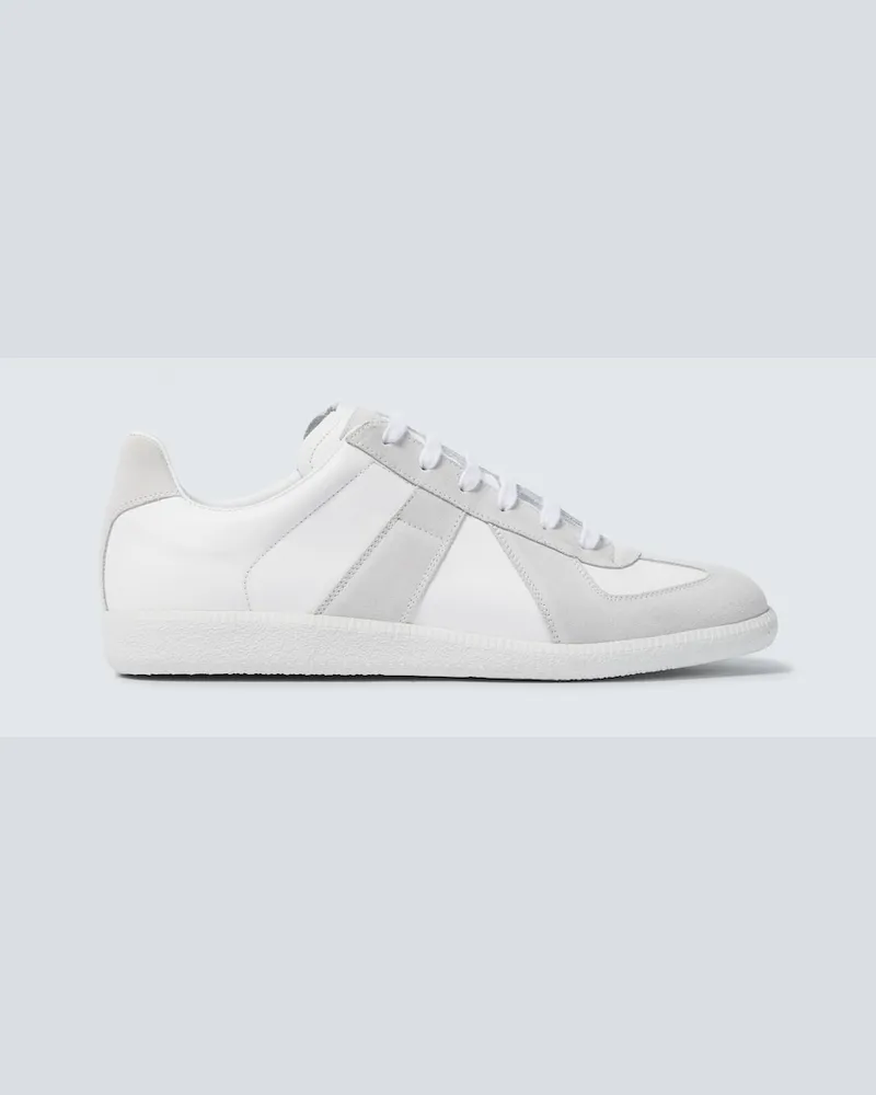 Maison Margiela Sneakers Replica aus Leder Weiß