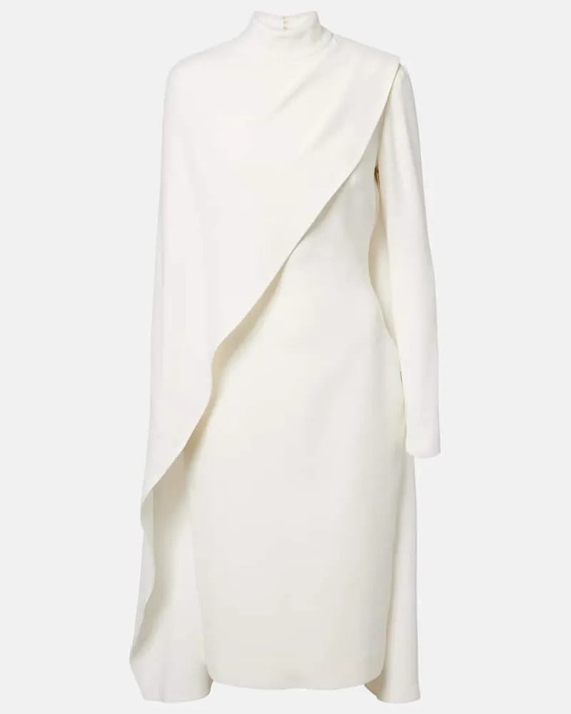 Elie Saab Cocktailkleid aus Cady Weiß