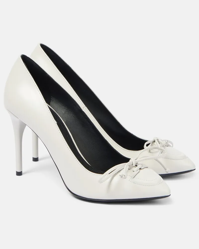 Alaïa Alaïa Pumps 90 aus Leder Weiß