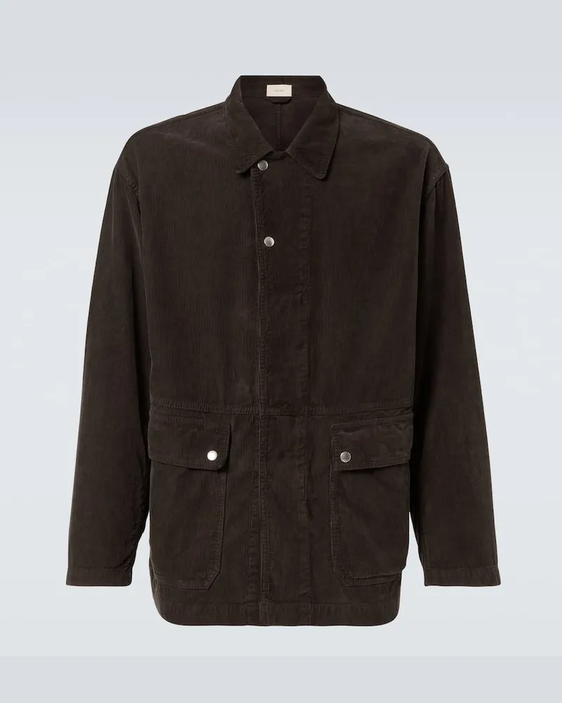 The Row Feldjacke Frank aus Baumwoll-Cord Braun