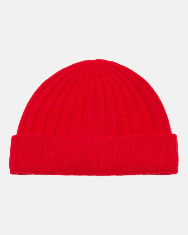 Totême Mütze aus Kaschmir Rot