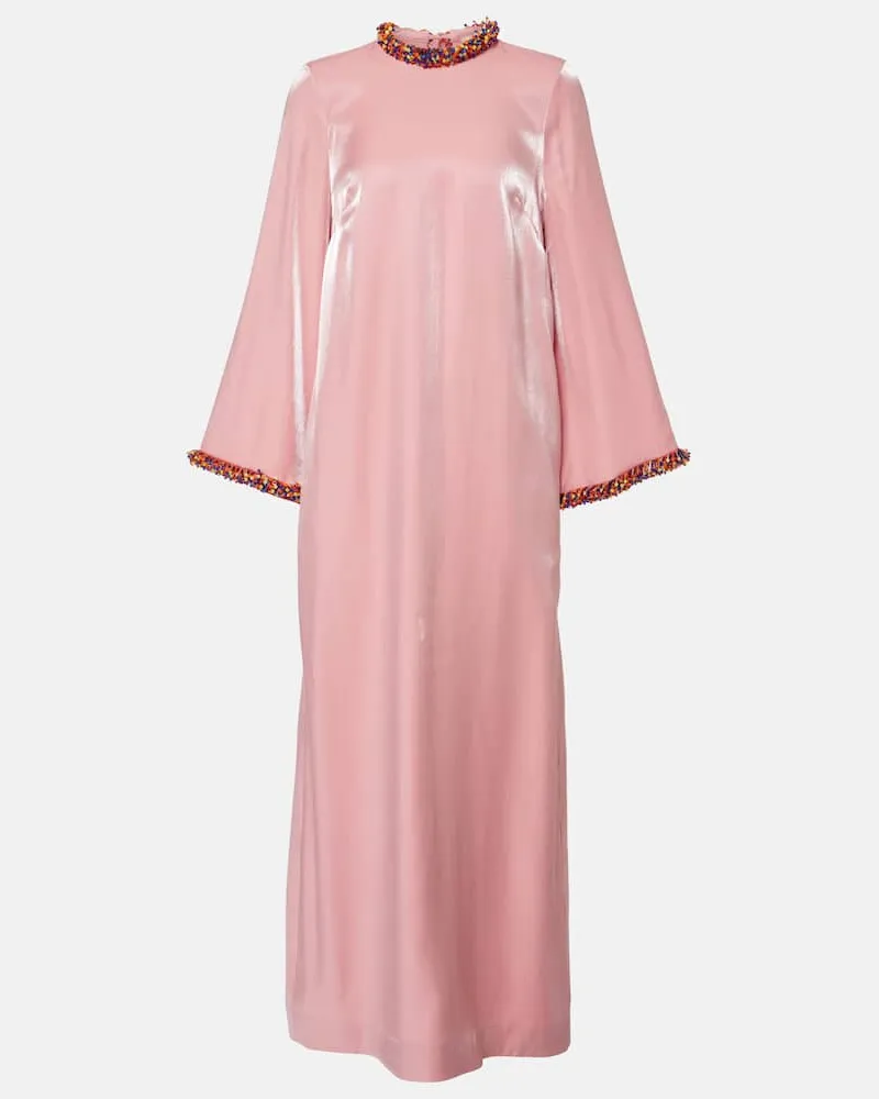 ALEMAIS Alémais Verzierte Robe Orion Pink