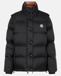 Moncler Wendbare Daunenjacke Verone Schwarz