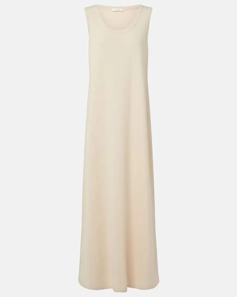 The Row Maxikleid Tetzi aus Baumwoll-Jersey Beige